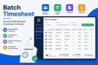 Bulk Timesheet